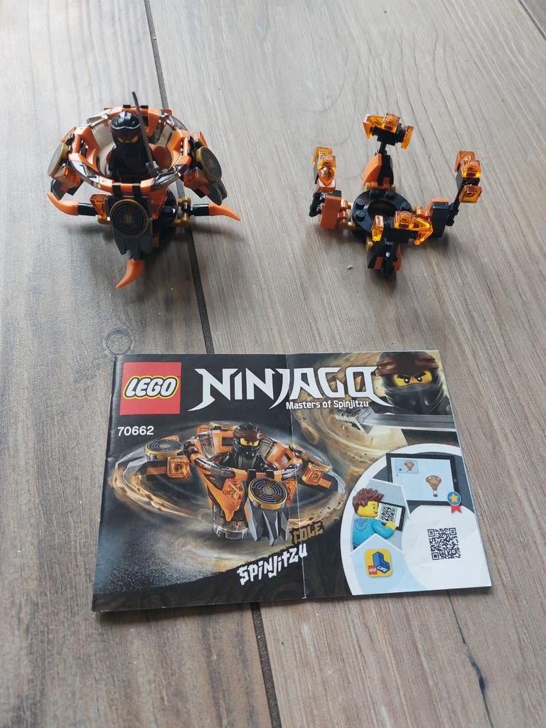Lego ninjago 70662 spinjitzu, Kinderen en Baby's, Ophalen of Verzenden, Zo goed als nieuw