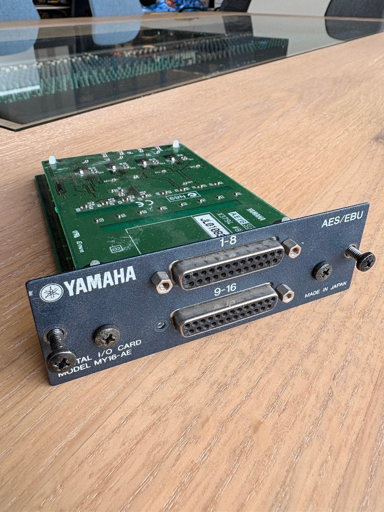 Yamaha MY16AE kaart - AES, Ophalen of Verzenden, Gebruikt, 10 tot 20 kanalen