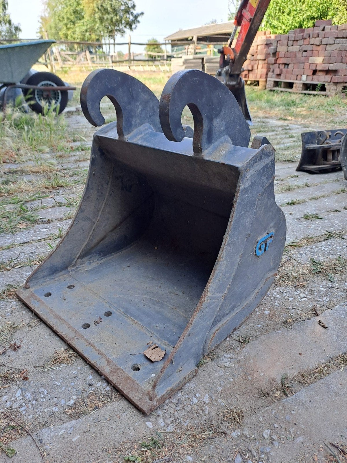 graafbak, Ophalen, Nieuw
