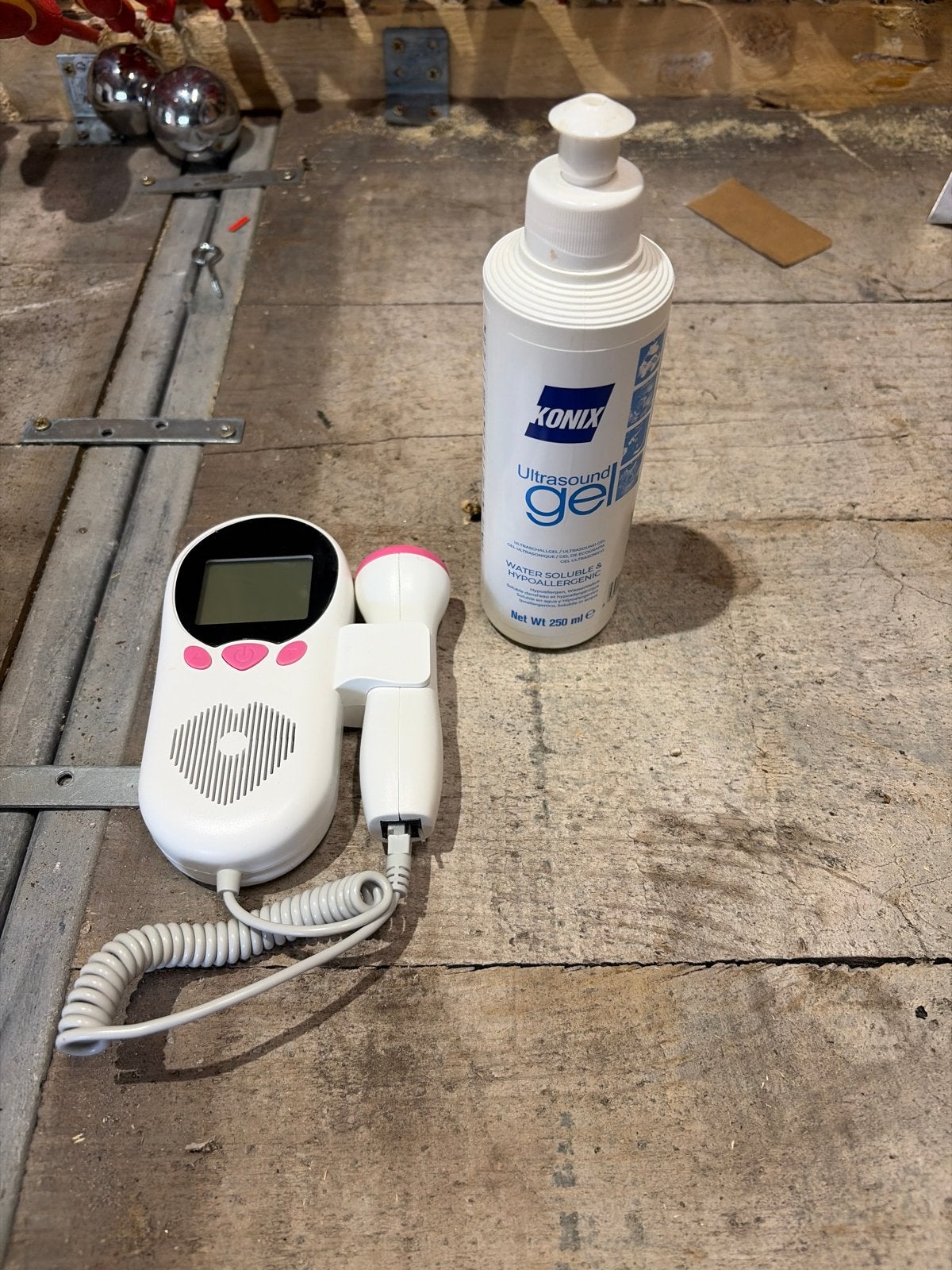 Foetale Doppler met Ultrasound Gel, Ophalen, Zo goed als nieuw, Zwangerschap en Bevalling