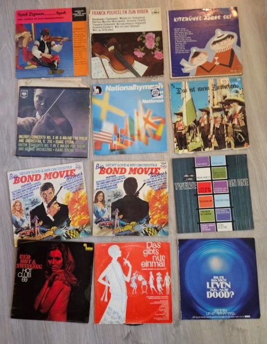 Te ruil: 12 vinyl LP's, van alles wat, Cd's en Dvd's, Ophalen of Verzenden, LP