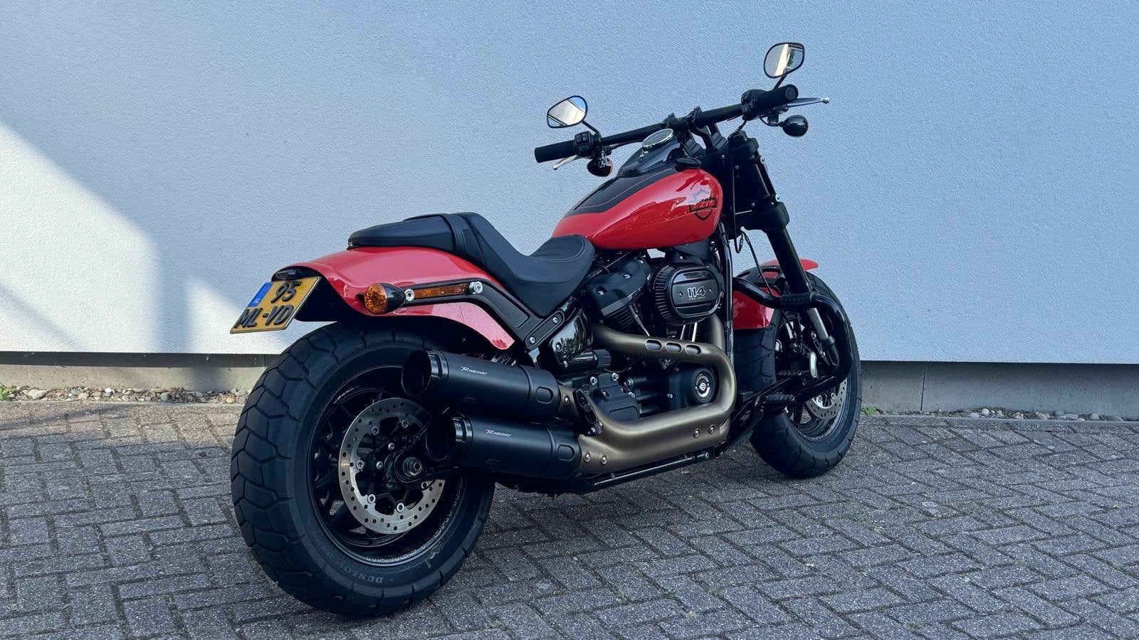 Harley-Davidson 114 FXFBS Softail Fat Bob (bj 2020), LED Verlichting, Bedrijf, 1868 cc, Dusseldorp Motorrad Alkmaar