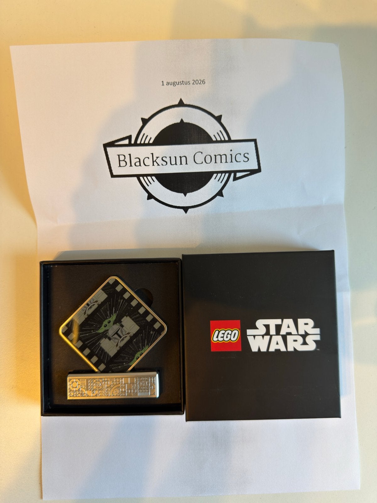 Lego 5010320 De Mandalorian en Grogu Display, Ophalen, Zo goed als nieuw, Overige merken
