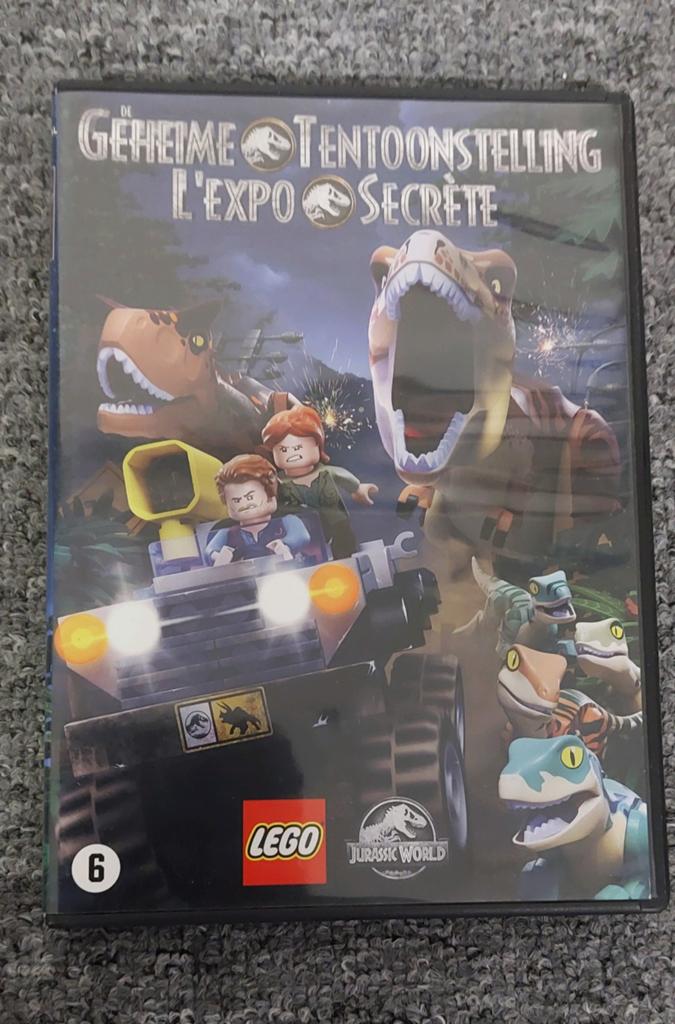 Lego Jurassic World dvd Geheime tentoonstelling, Vanaf 6 jaar, Ophalen of Verzenden, Zo goed als nieuw, Amerikaans