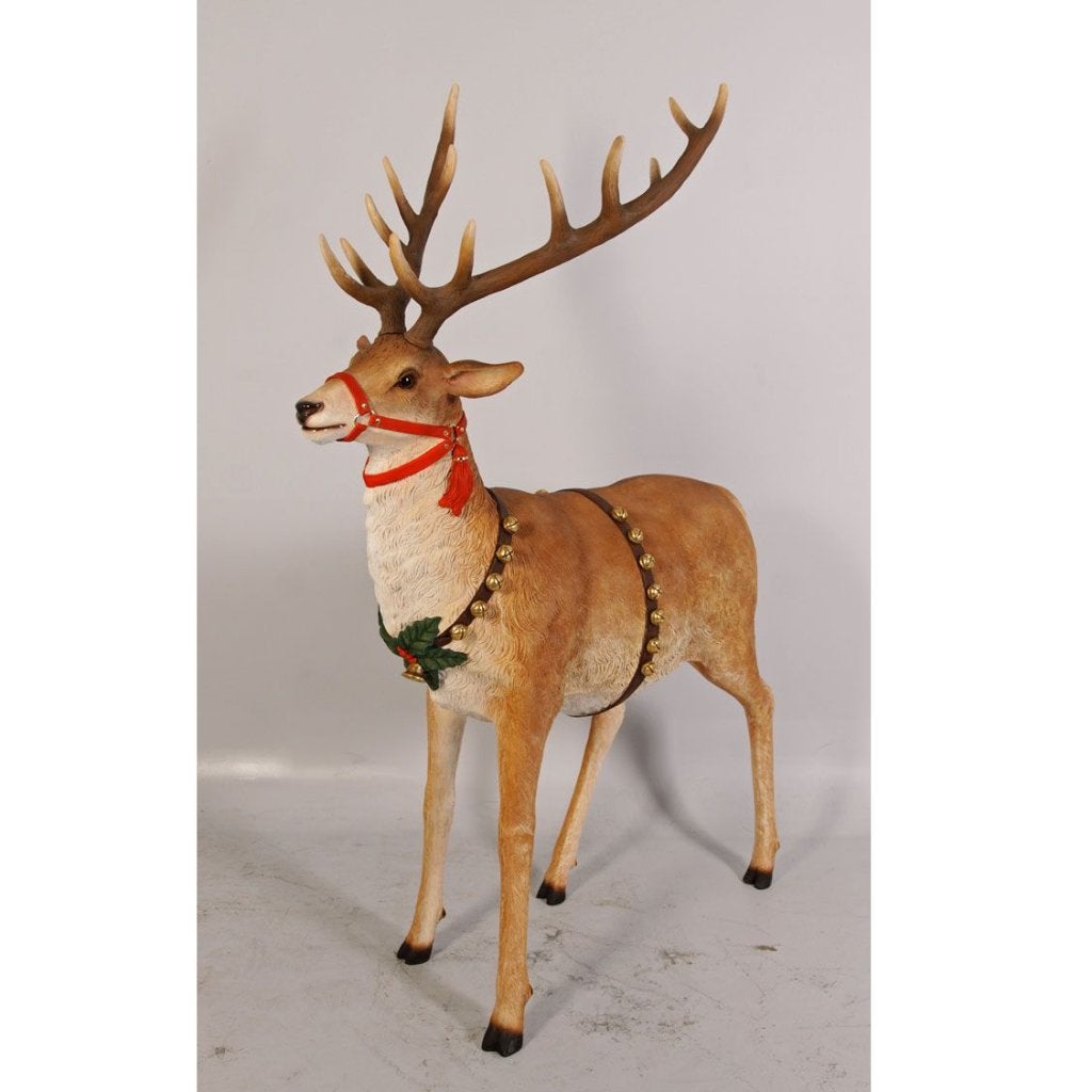 Reindeer Jumbo – Rendier beeld met Licht Hoogte 172 cm, Ophalen, HorecaBeelden, Nieuw, HorecaBeelden