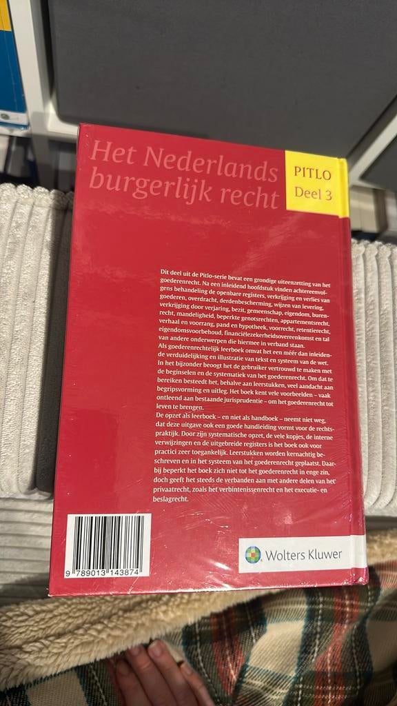Het Nederlands burgerlijk recht PITLO Deel 3 Goederenrecht, Ophalen of Verzenden, Gamma, Nieuw, WO