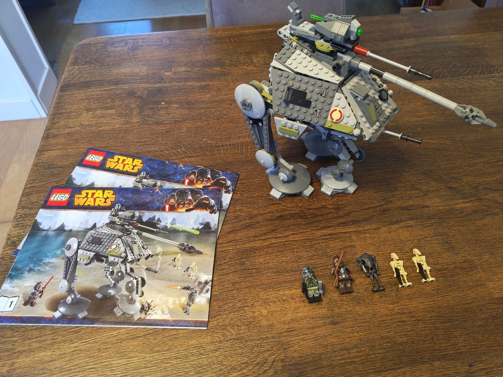 Lego Star Wars AT-AP Walker (75043) met minifiguren, Star Wars, Lego, Ophalen of Verzenden, Complete set