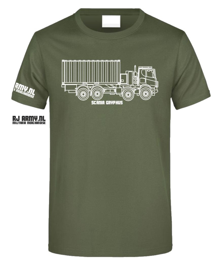 Scania Gryphus kleding - RJ Army Nijmegen, Verzamelen, Militaria | Algemeen, Landmacht, Kleding of Schoenen, Nederland, Ophalen of Verzenden