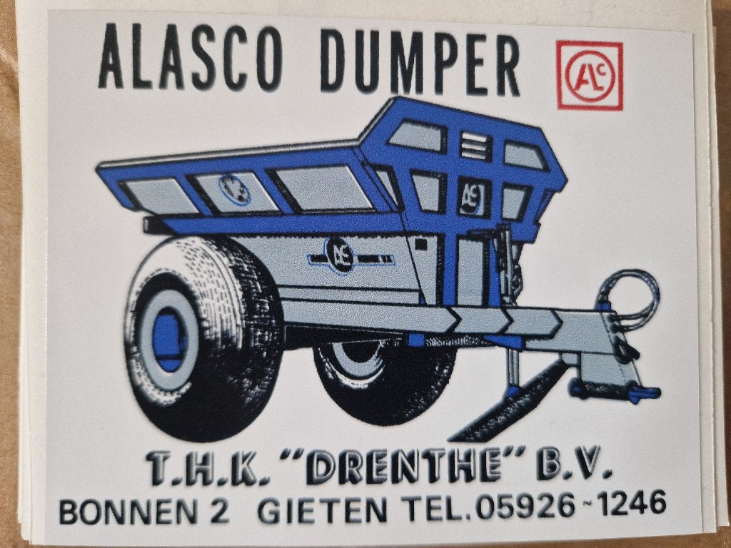 Diverse stickers Alasco, Ophalen, Zo goed als nieuw