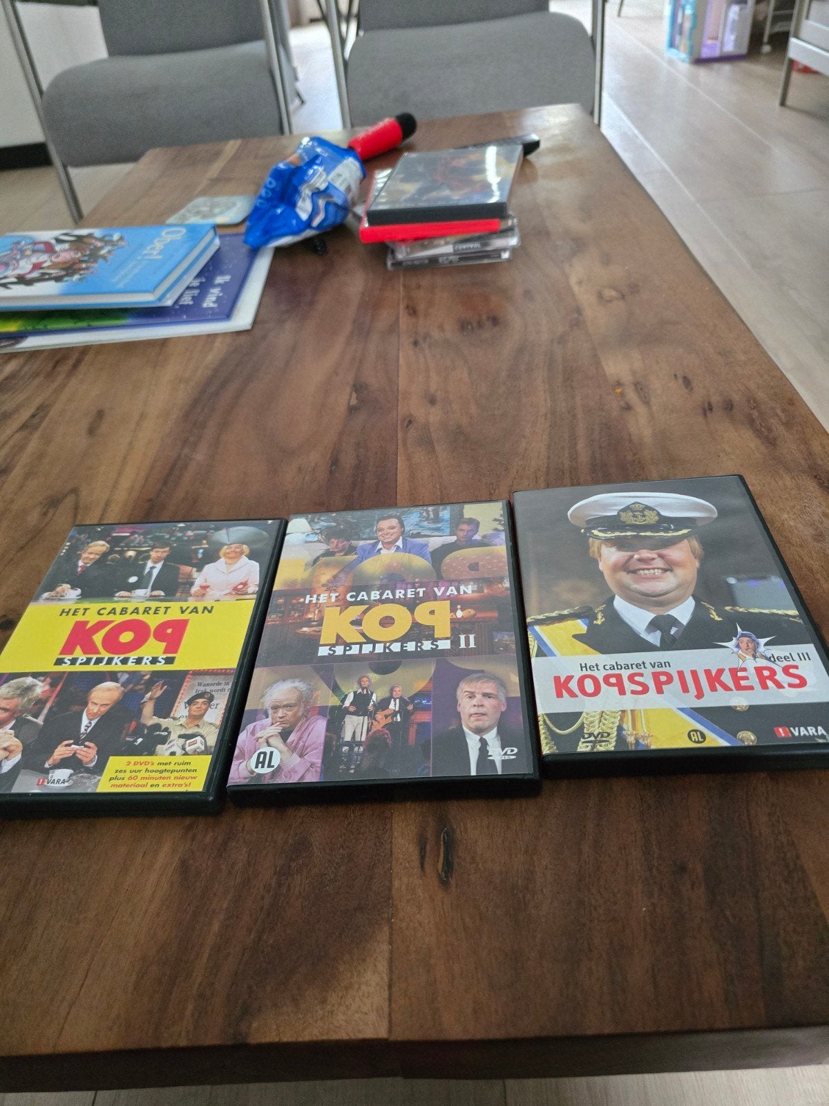 Het Cabaret van Kop Spijkers DVD Box - Deel I, II en III, Overige artiesten, Alle leeftijden, Nederlands, Zo goed als nieuw