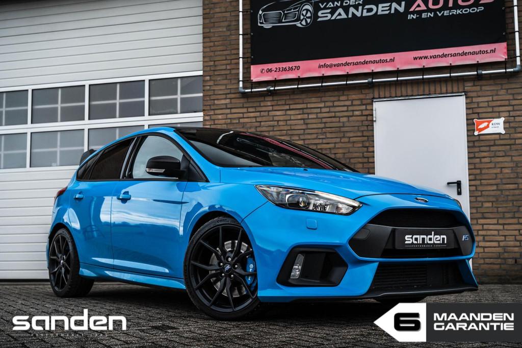 Ford Focus 2.3 RS LSD Blue & Black|Sony|Cam|CarPlay|Recaro, Bi-Xenon koplampen, 4 cilinders, Blauw, 2300 cc