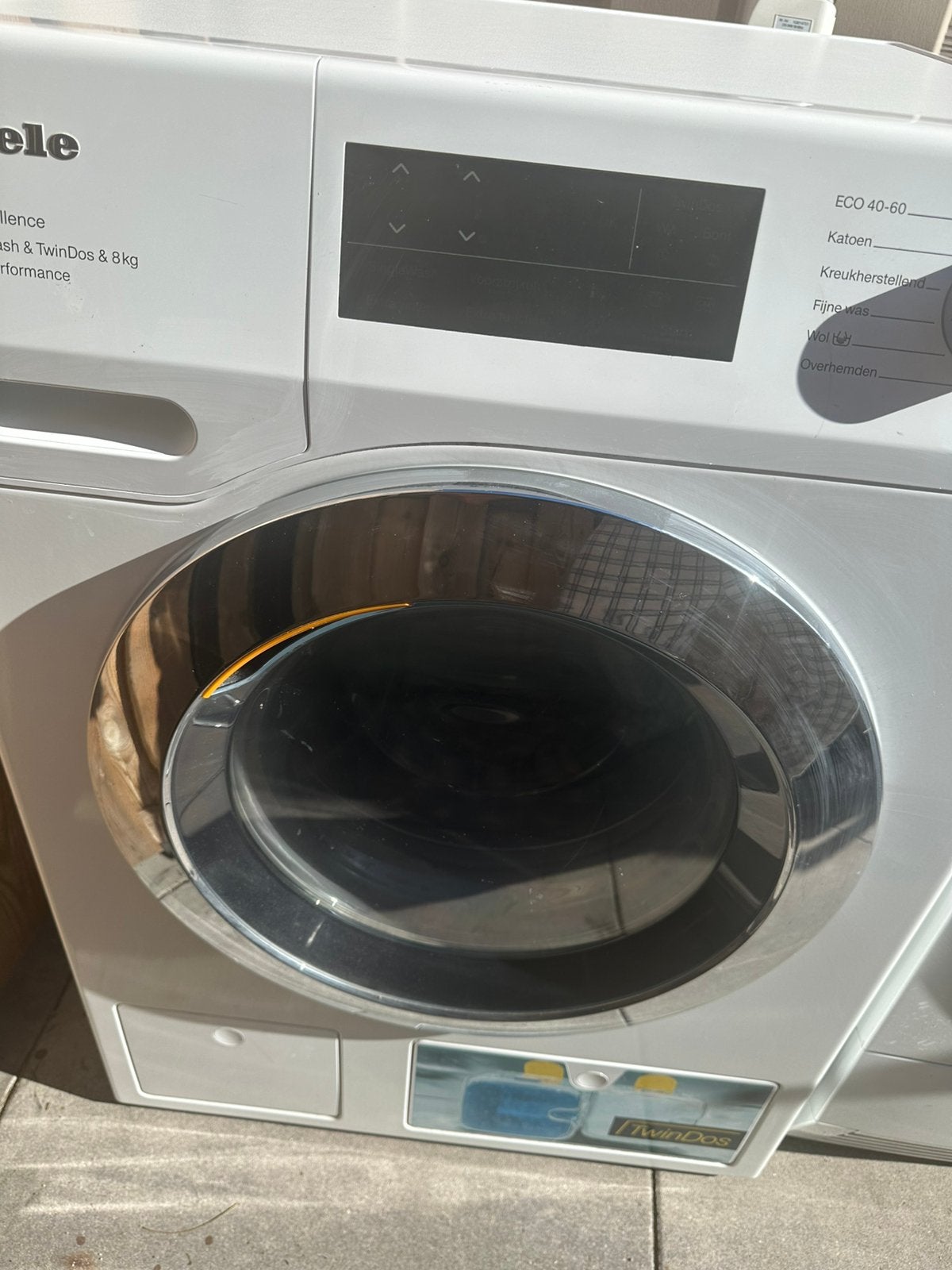 Miele W1 excellence powerwas 8,0 kg, Ophalen, Gebruikt, Minder dan 85 cm, 8 tot 10 kg