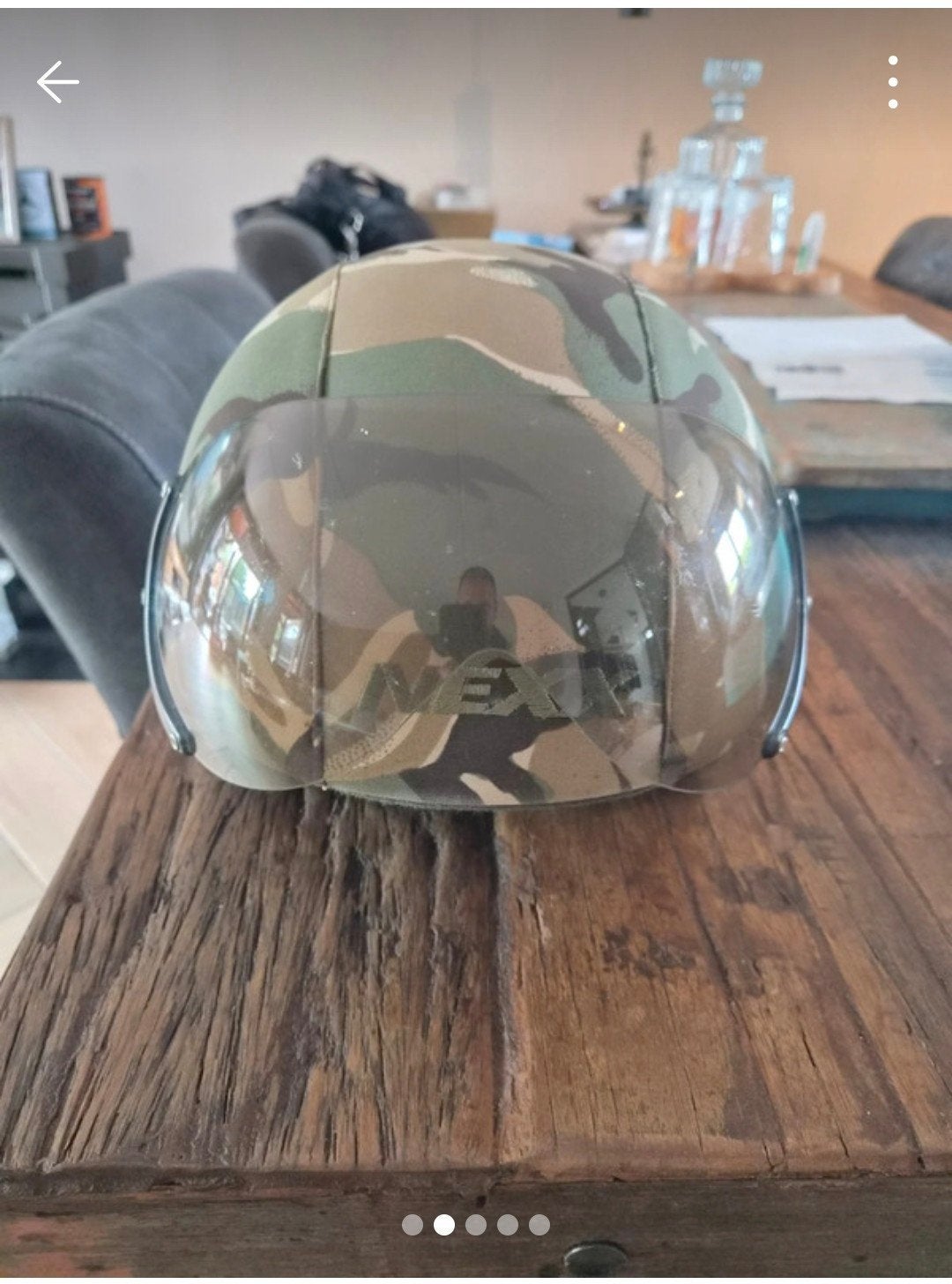 NEXX Jethelm - Camouflage Design, Ophalen of Verzenden, Tweedehands, Jethelm, Overige merken