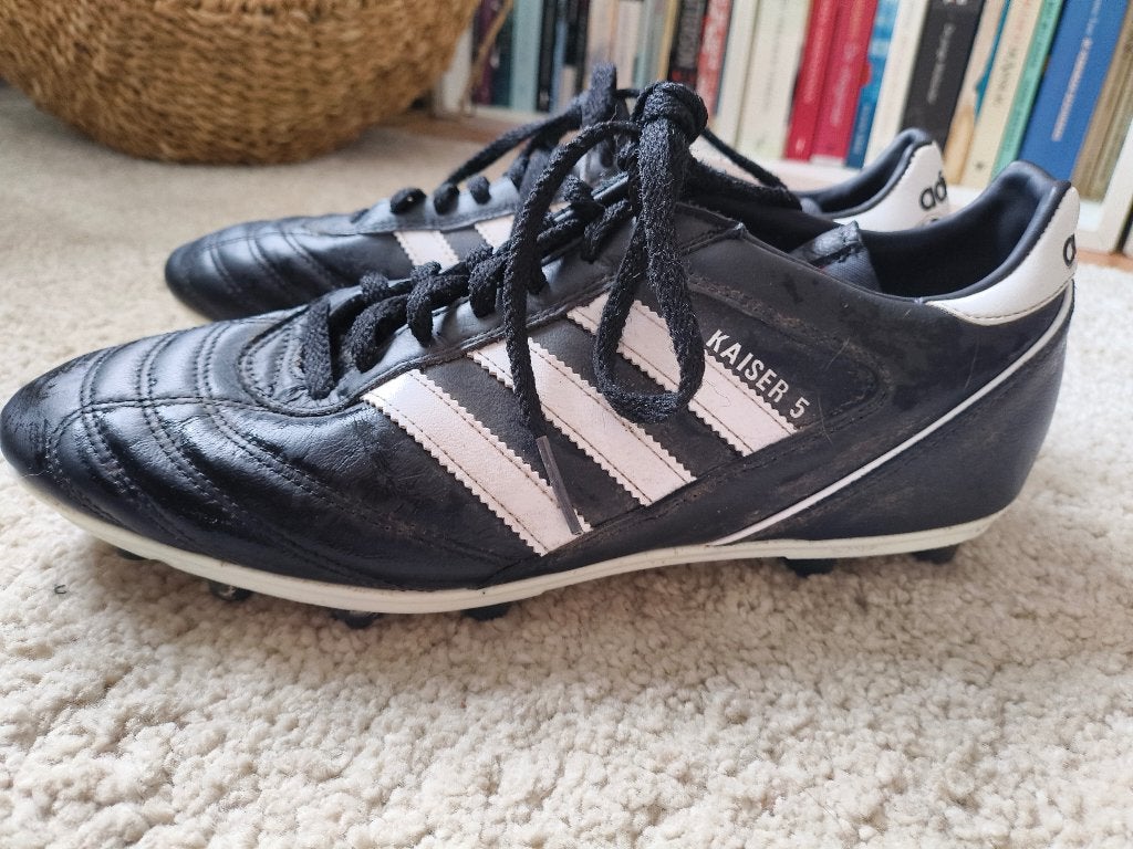 Voetbalschoenen (Adidas Kaiser 5), Maat XS of kleiner, Schoenen, Ophalen of Verzenden, Zo goed als nieuw