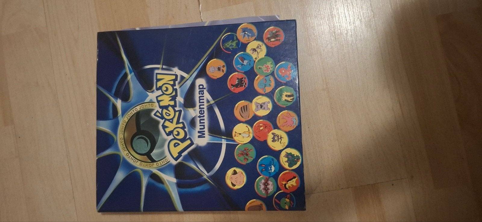 Pokémon Muntenmap met munten - Super de Boer Konmar, Ophalen of Verzenden, Gebruikt, Overige typen
