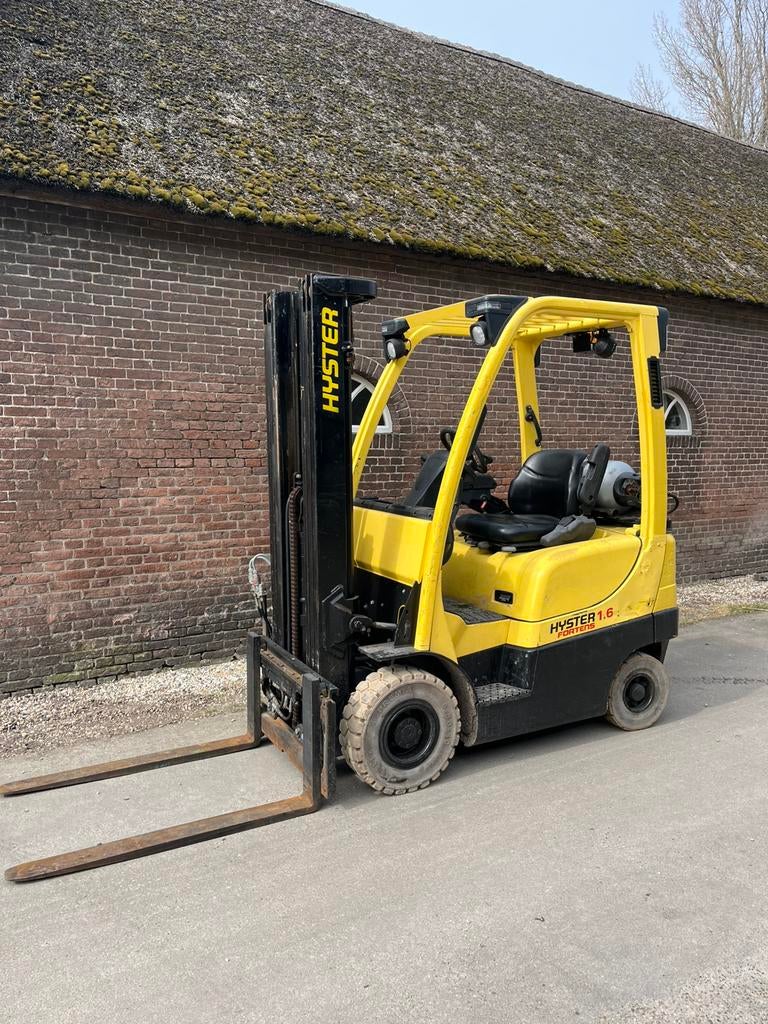 Hyster 16 fortens triplex 5m sideshift freelift lpg netjes!✅, Zakelijke goederen, Machines en Bouw | Heftrucks en Intern transport