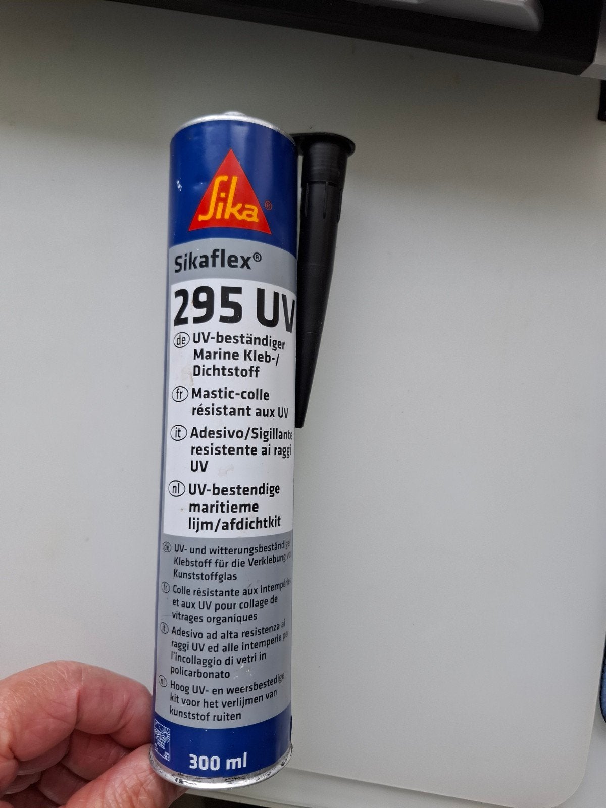 Sicaflex 295 UV Zwart, Watersport en Boten, Ophalen of Verzenden, Nieuw