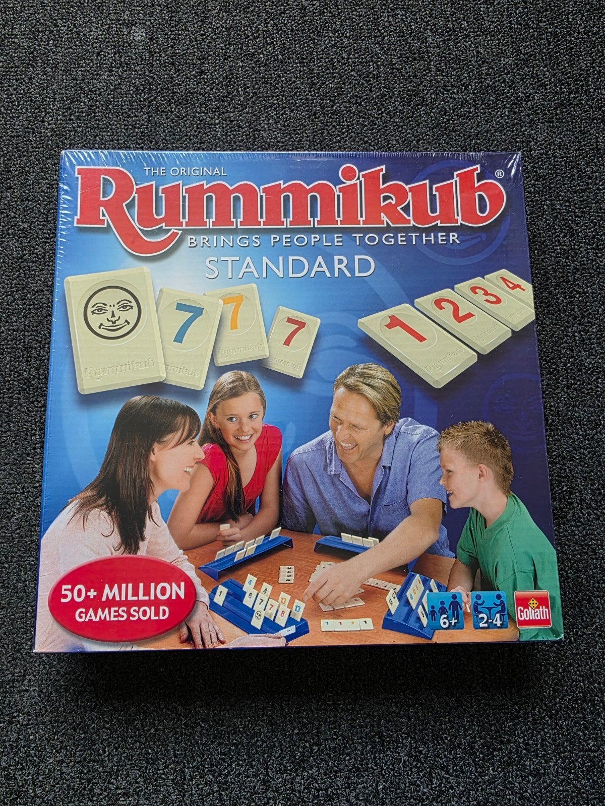 Nieuw Rummikub Standard - Het originele familiespel, Een of twee spelers, Ophalen of Verzenden, Nieuw, Goliath
