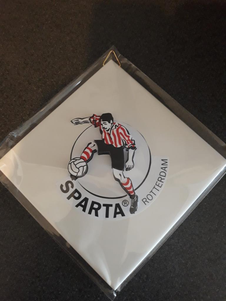 Sparta tegel, Verzamelen, Sportartikelen en Voetbal, Ophalen of Verzenden, Nieuw, Sparta, Overige typen