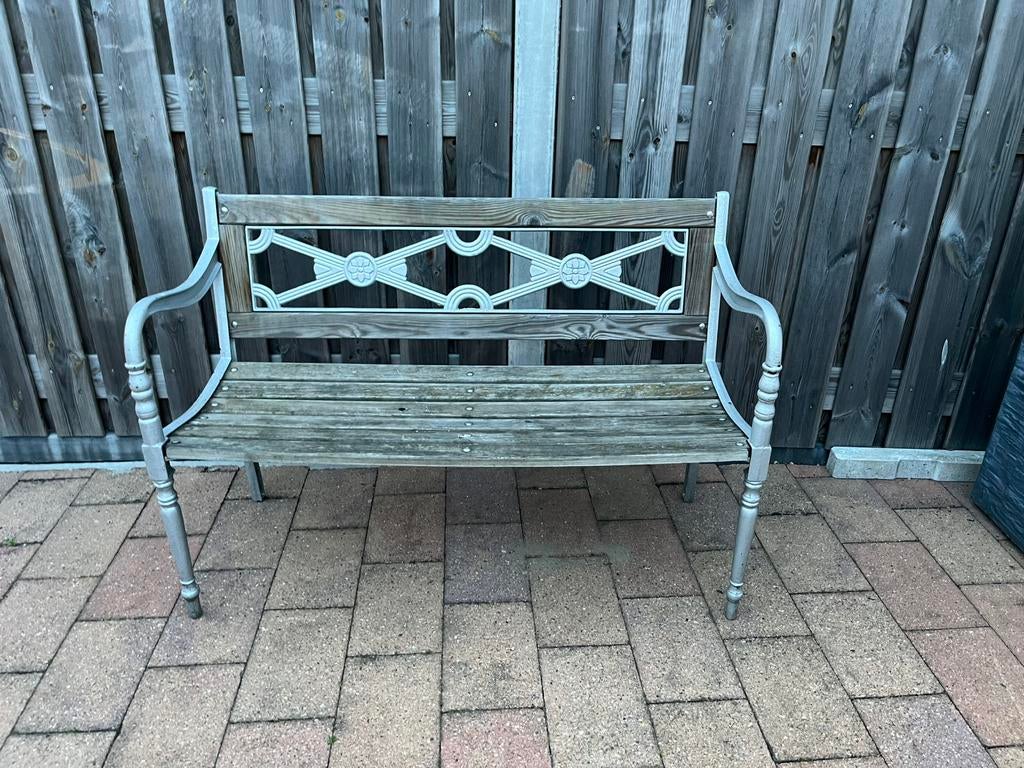Tuinbank, Tuin en Terras, Tuinbanken, Ophalen of Verzenden, Gebruikt, Metaal