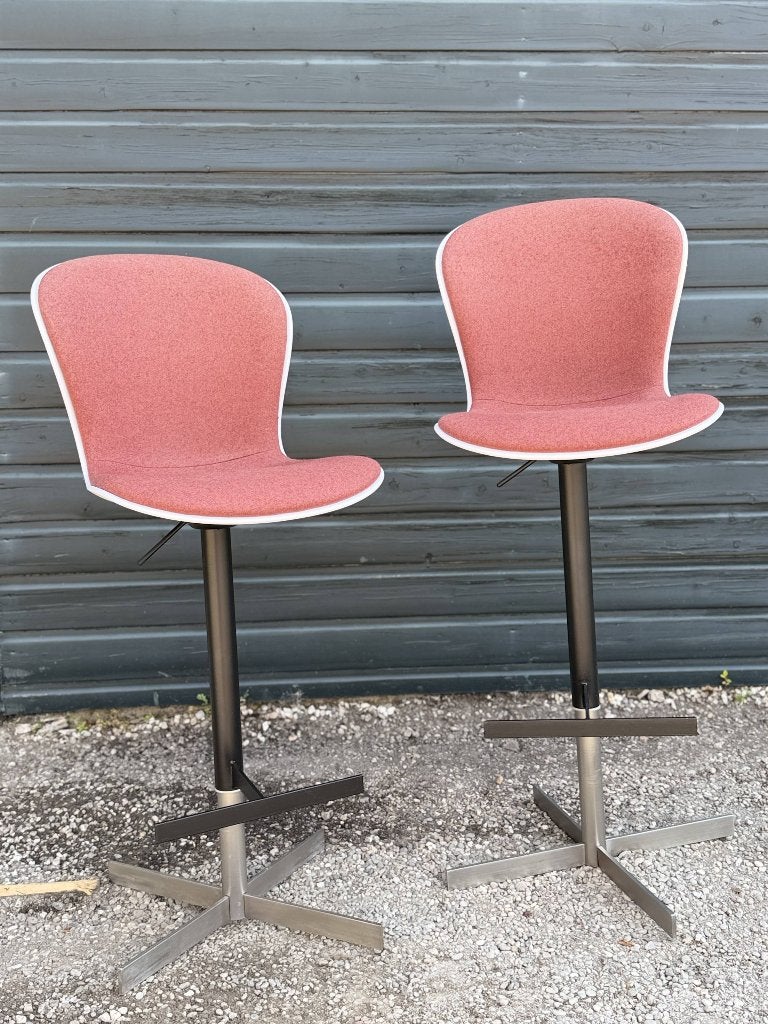 2x verstelbare barkruk BoConcept, Ophalen, Kunststof, Gebruikt, In hoogte verstelbaar