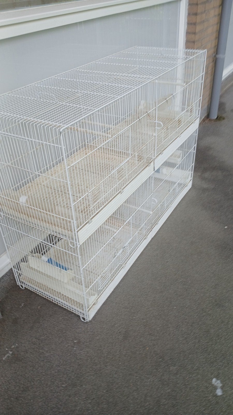 4-stuks-kooien Hokken  kweek  kooien, Dieren en Toebehoren, Vogels | Hokken en Kooien, Zo goed als nieuw, Broedkooi of Kweekkooi