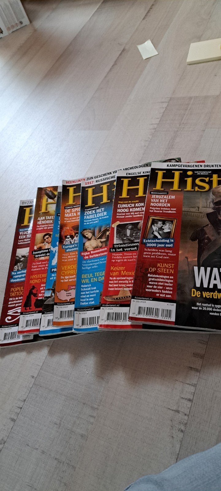 Historia,s € 3,00 per stuk, Ophalen, 1980 tot heden, Tijdschrift