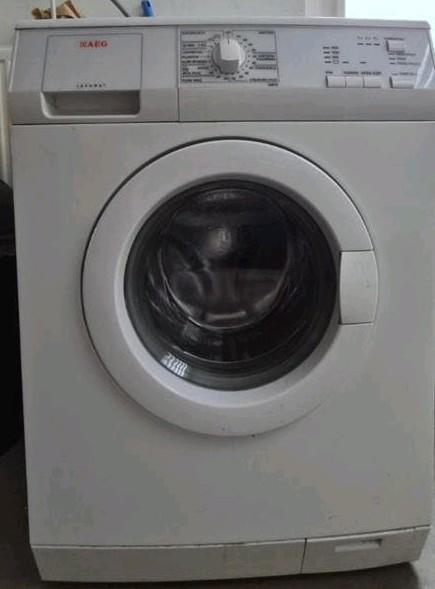 AEG Lavamat Wasmachine - Voorlader, Witgoed en Apparatuur, Wasmachines, Ophalen, Gebruikt, Wolwasprogramma, Voorlader