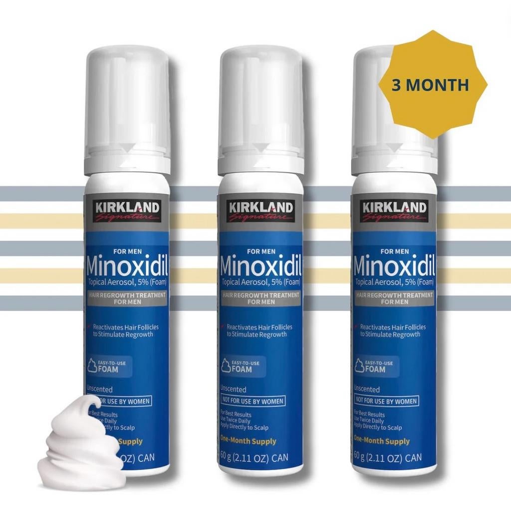Minoxidil Foam 5% (3 maanden), Ophalen of Verzenden, Gebruikt, Haarverzorger of -hersteller