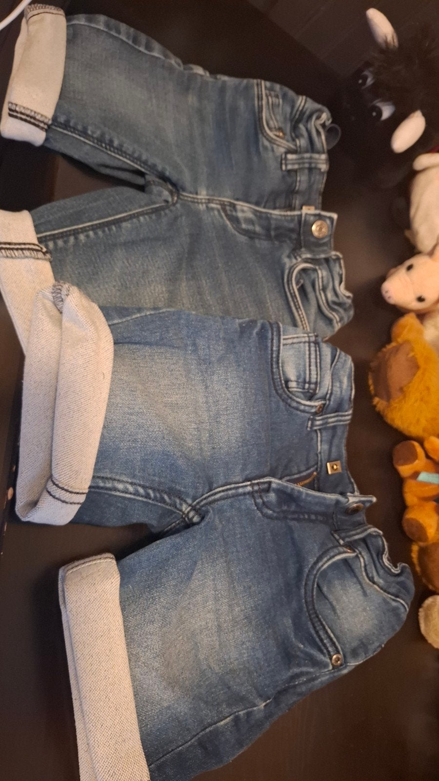 korte broek jeans mt 110, Gebruikt, Terstal, Jongen, Ophalen