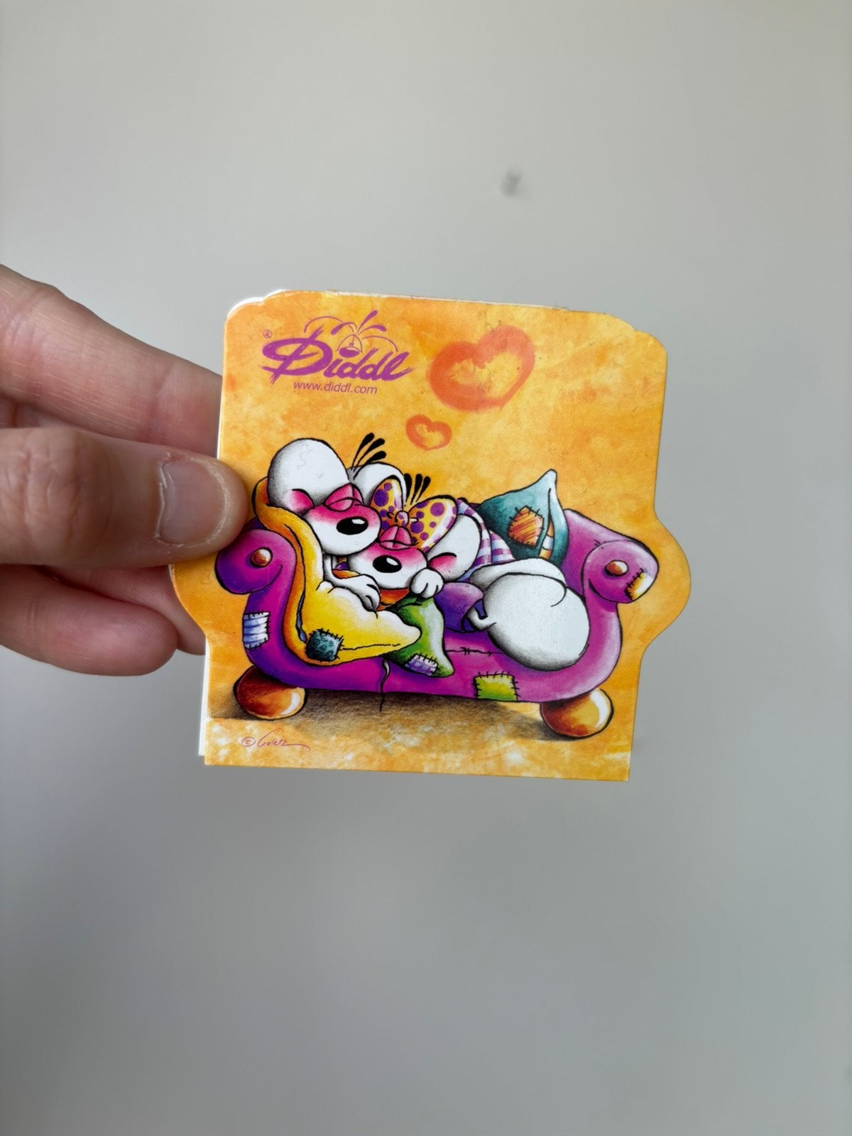 Diddl plak memo blok nummer 53, Verzenden, Zo goed als nieuw, Papier, Kaart of Schrift