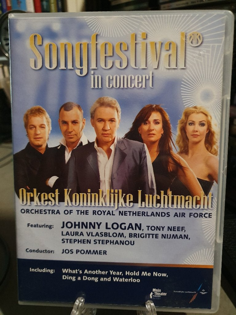 Orkest Koninklijke Luchtmacht - Songfestival In Concert DVD, Alle leeftijden, Ophalen, Zo goed als nieuw