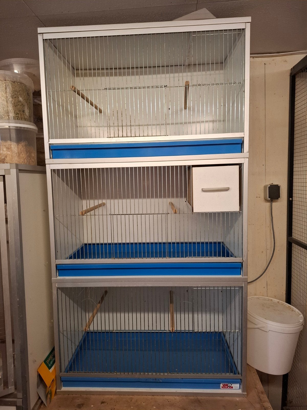 Van Keulen broedhokken., Dieren en Toebehoren, Ophalen, Vogelkooi