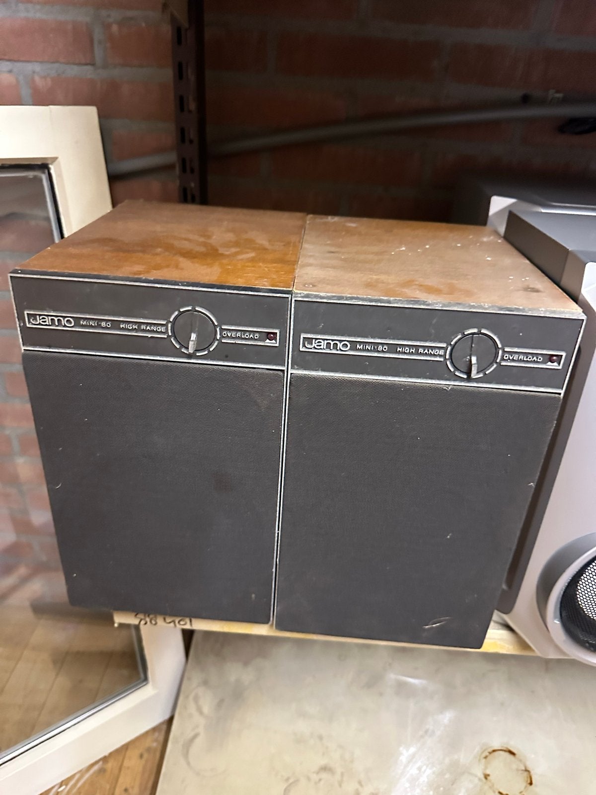 Jamo Mini 80 high range  - Vintage Stereo Luidsprekers, Ophalen, Stereo speakers, Gebruikt, Minder dan 60 watt