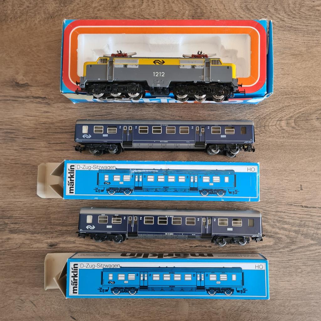 Märklin 3055 NS 1200 treinset, Wisselstroom, Analoog, Ophalen of Verzenden, Märklin