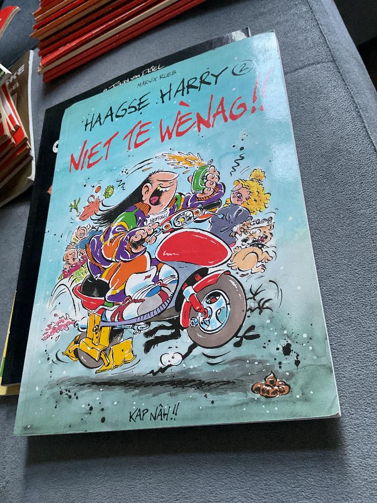 Haagse Harry niet te wenag, Eén stripboek, Ophalen of Verzenden, Gelezen, Marnix Rueb