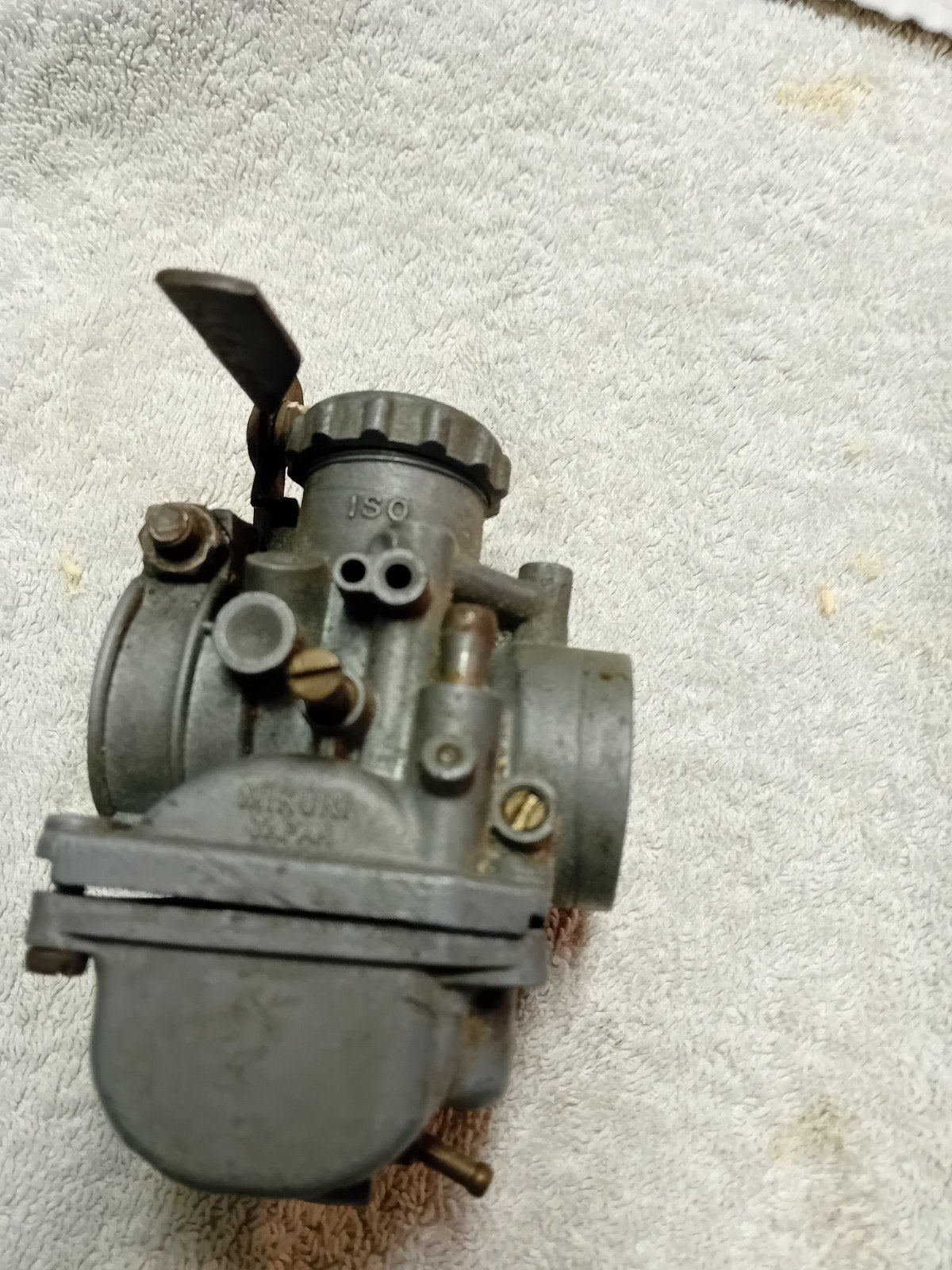 Originele Mikuni Carburateur 20mm, aansluiting 30mm, Ophalen of Verzenden, Gebruikt
