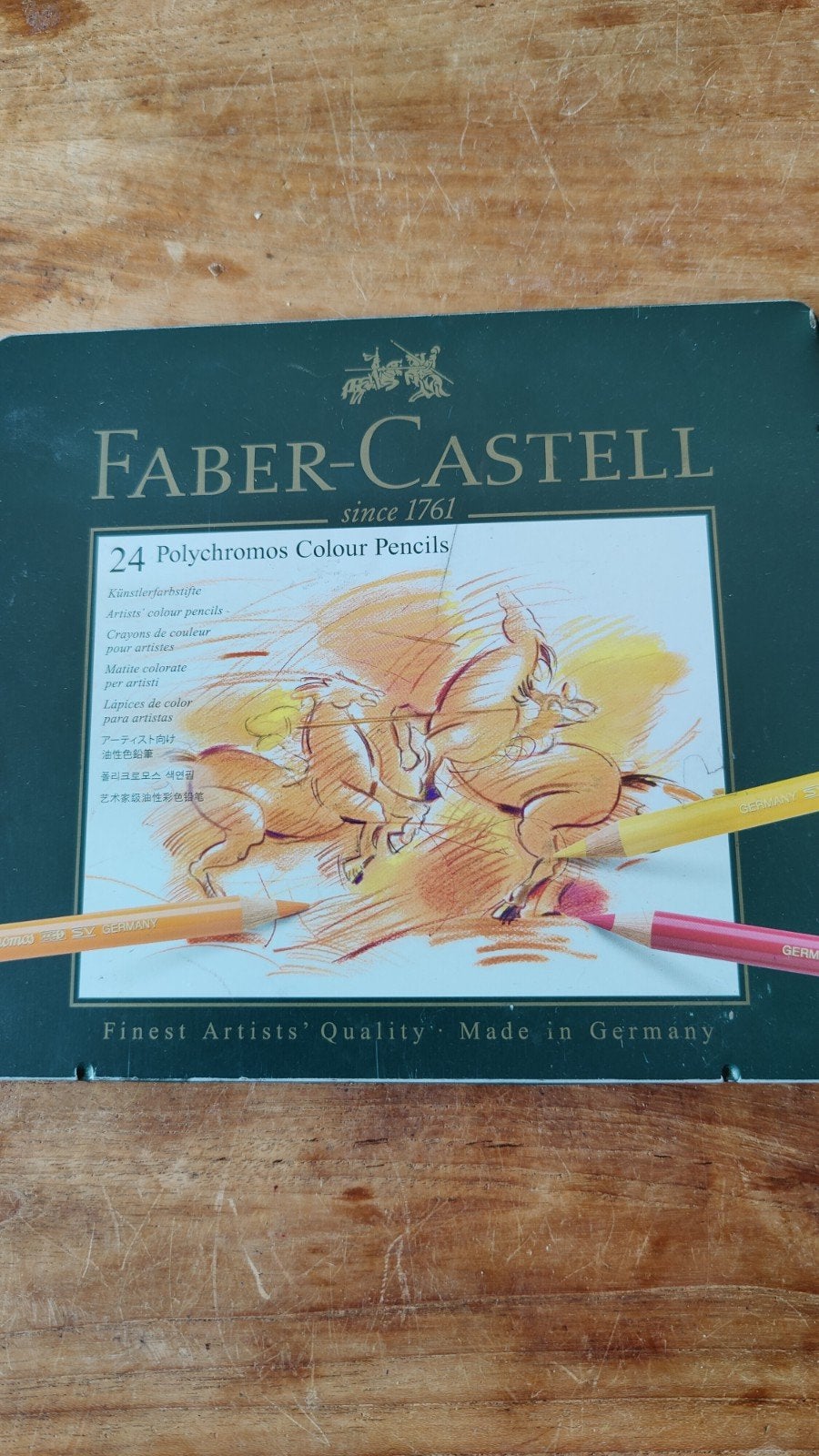 Faber-Castell Polychromos Kleurpotloden - 24 Stuks, Ophalen of Verzenden, Zo goed als nieuw, Overige typen