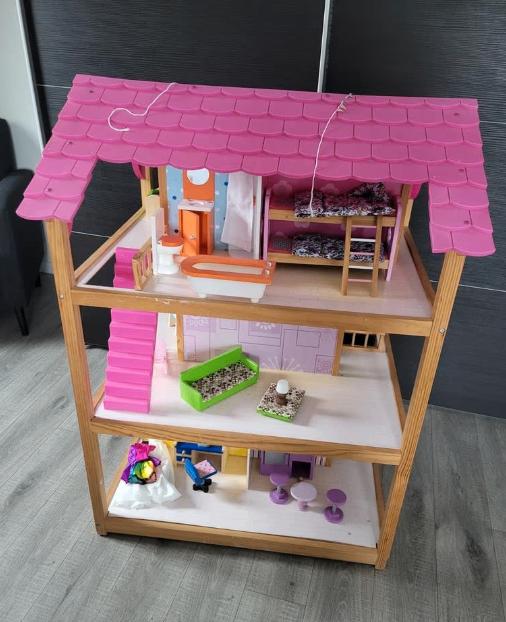 Poppenhuis/barbiehuis XL, Kinderen en Baby's, Speelgoed | Poppenhuizen, Ophalen, Poppenhuis