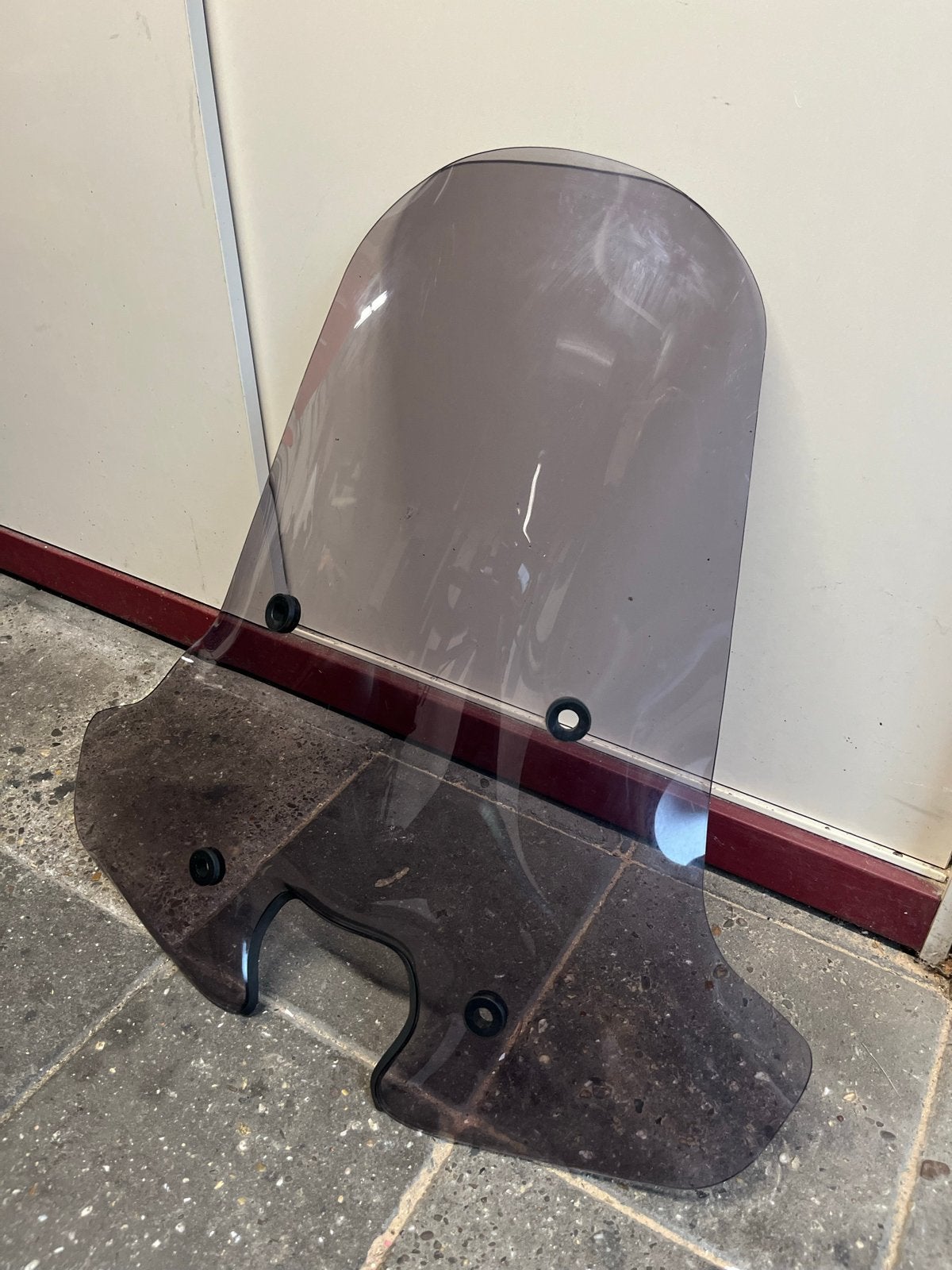 Piaggio zip windscherm hoog smoke, Ophalen, Zo goed als nieuw, Benzine, Zip