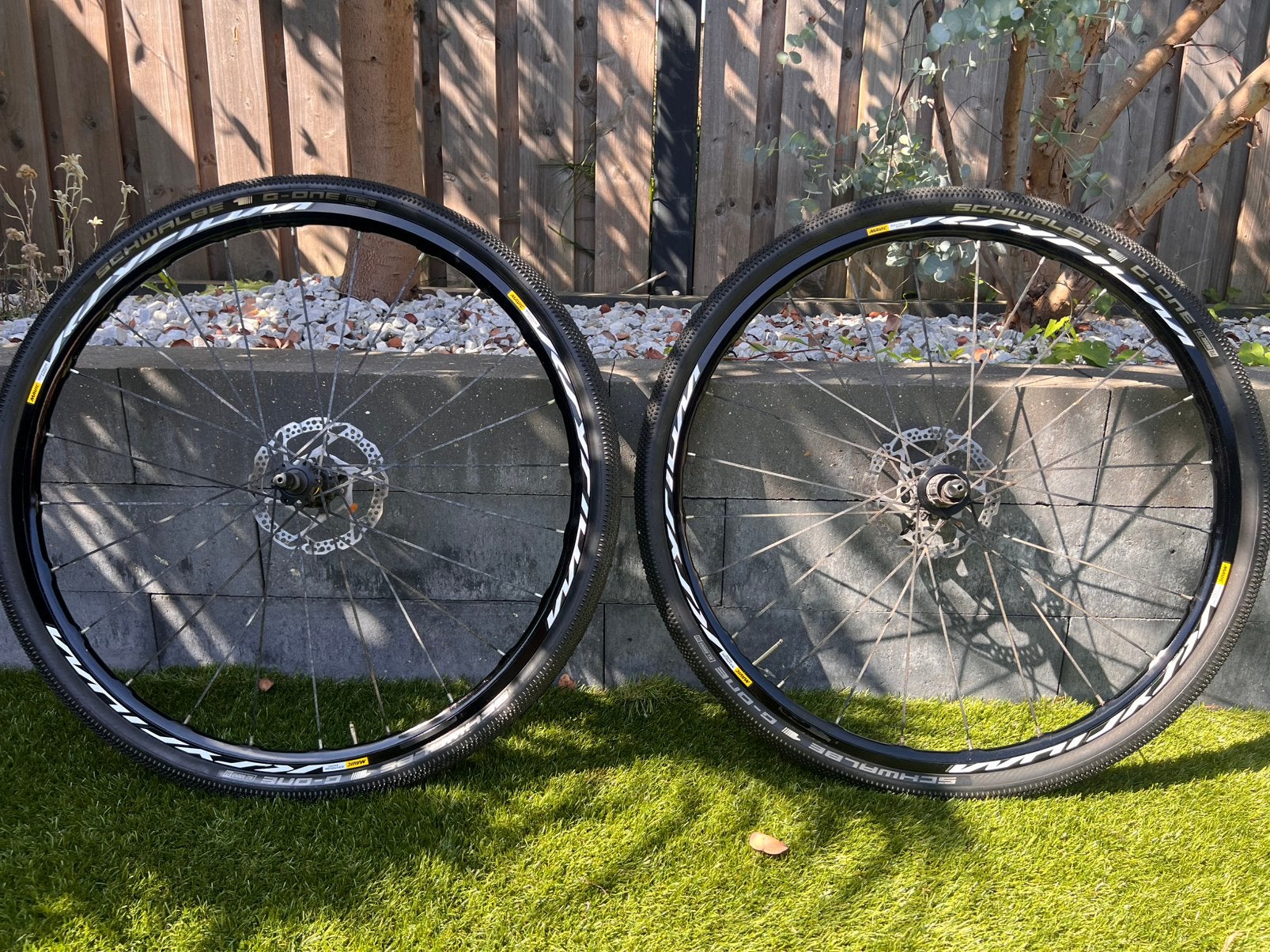 Mavic Ksyrium Disc gravelbike, cyclocross, racefiets velgen, Ophalen, Gebruikt, Verlichtingsset, Mavic