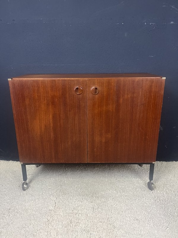 Mid century kabinet met bureau, 1960, Ophalen of Verzenden
