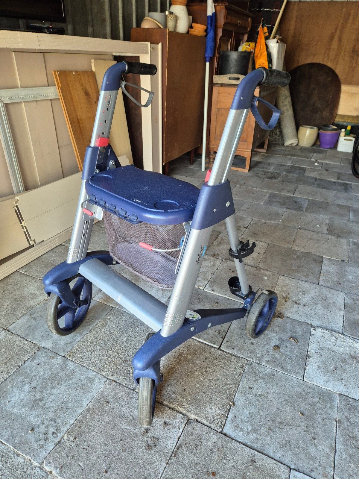 Active Access lichtgewicht aluminium rollator, Diversen, Rollators, Ophalen, Lichtgewicht