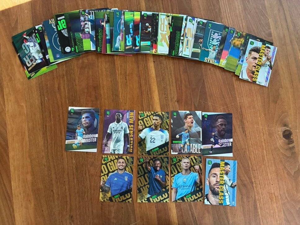 Panini Top Class voetbalkaartjes, Ophalen of Verzenden, Zo goed als nieuw, Meerdere plaatjes