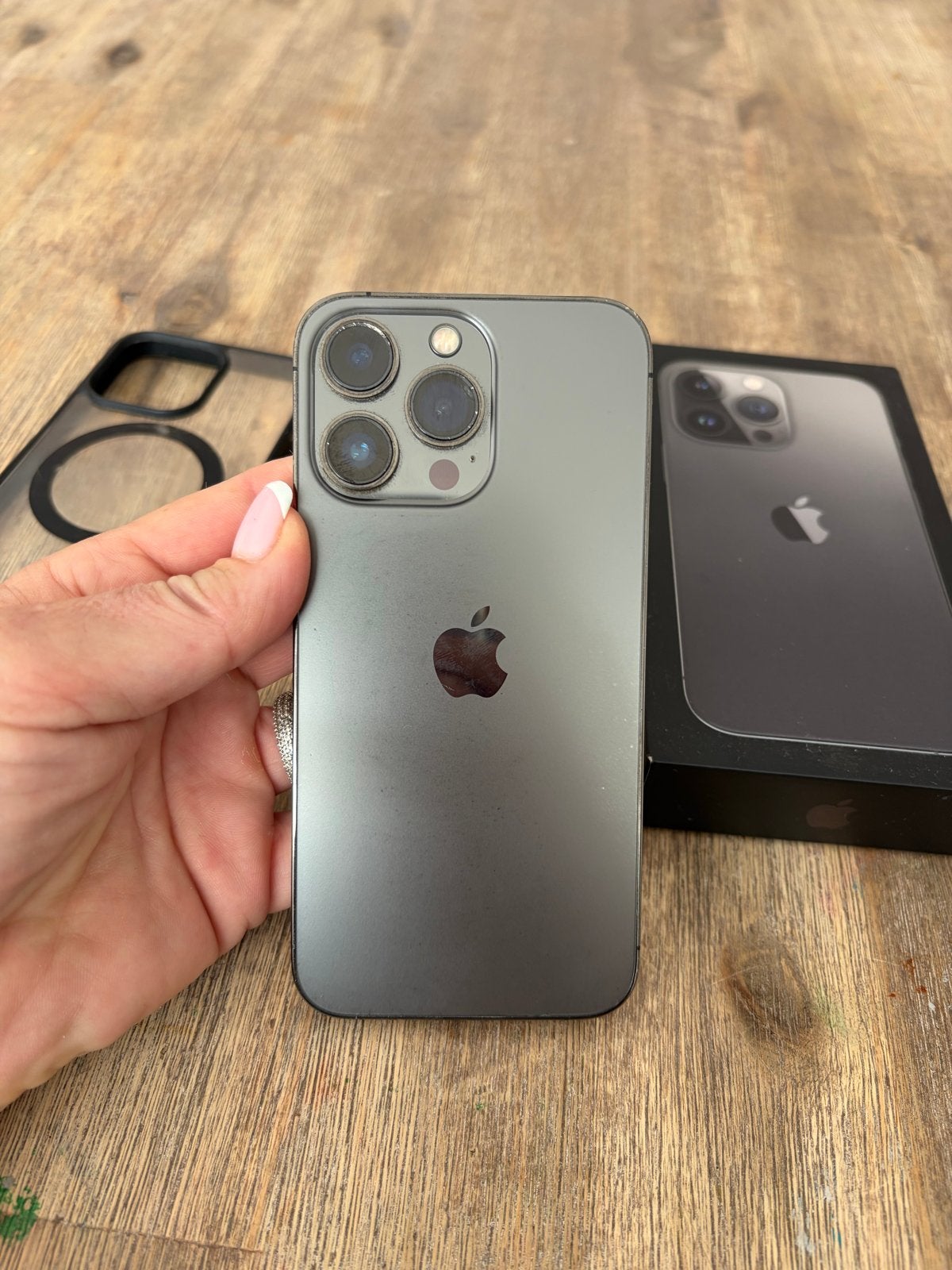 iPhone 13 Pro Antraciet 128GB - 100% Batterijconditie, Telecommunicatie, Ophalen, 128 GB, Zo goed als nieuw, IPhone 13 Pro