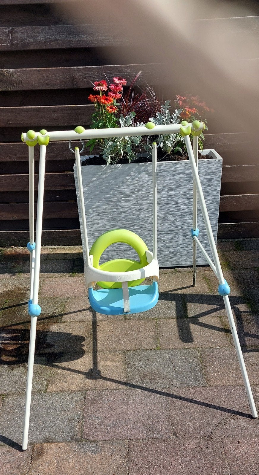 Smoby baby schommel met standaard, Ophalen, Gebruikt, Schommel