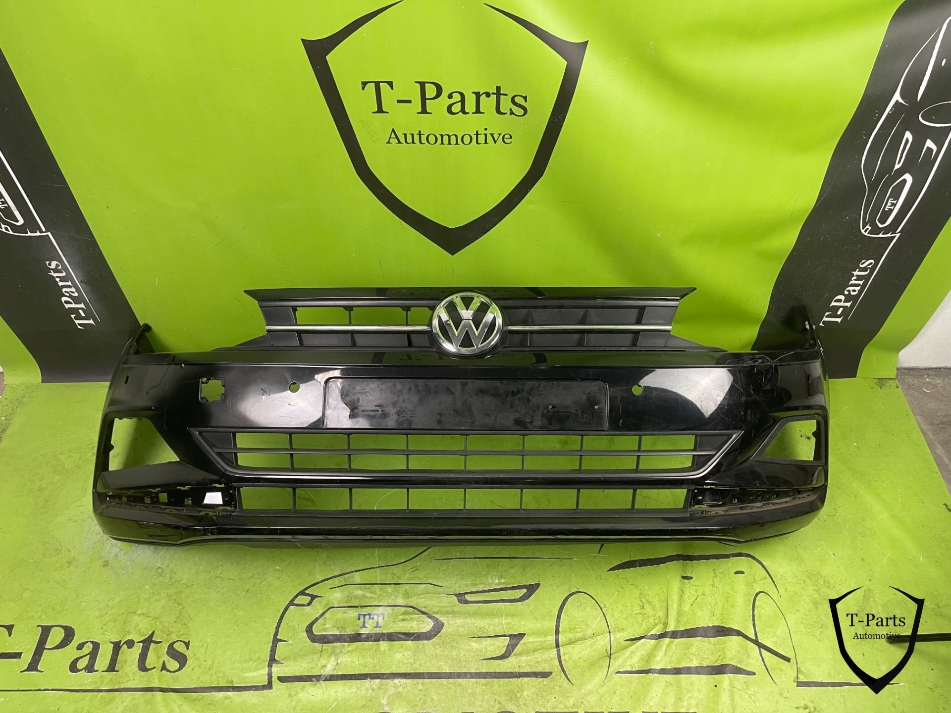 volkswagen polo 2G voorbumper bumper grille rooster, Info@fabrikant.eu, Volkswagen, Ophalen of Verzenden, Bumper