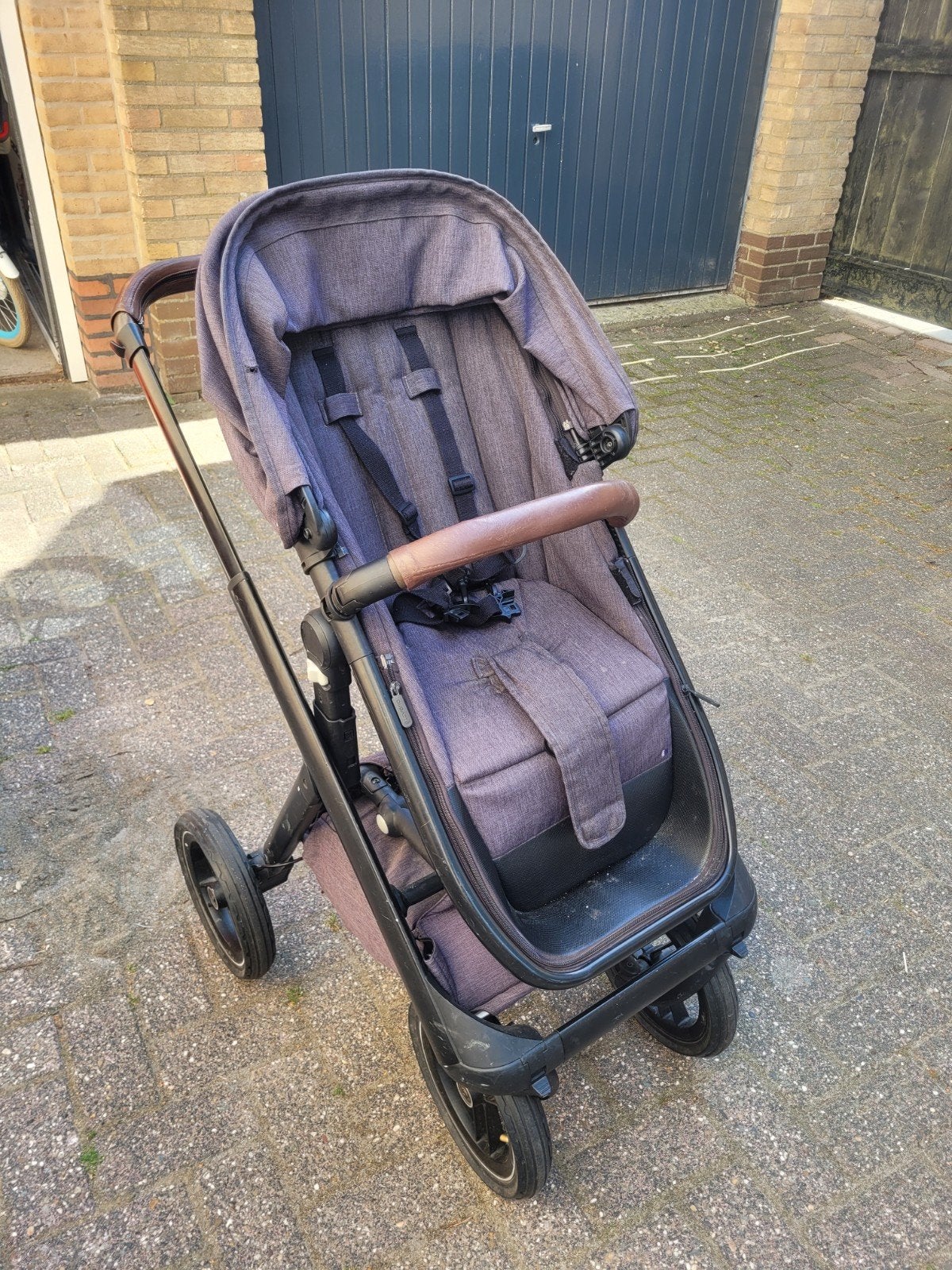 Dubatti One kinderwagen - Compleet met maxi cosi adapters, Ophalen of Verzenden, Gebruikt, Kinderwagen, Overige merken