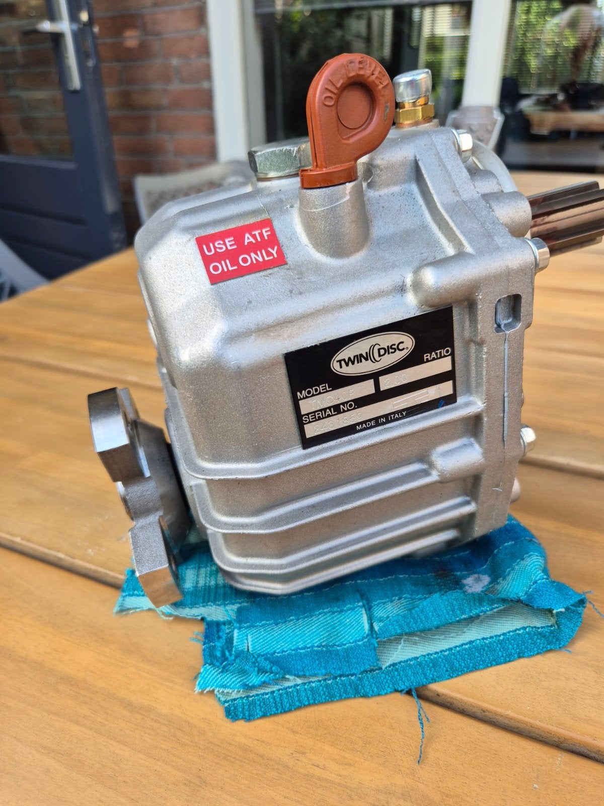 TMC40P twindisc keerkoppeling., Ophalen, Gebruikt, Motor en Techniek