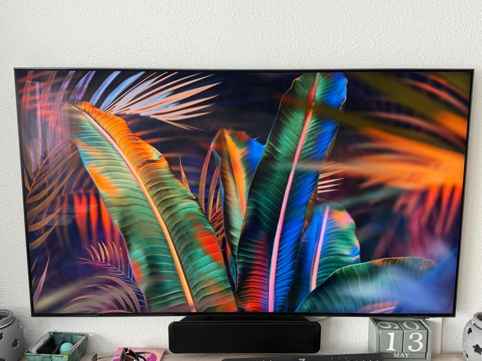 Samsung QN95A 55 inch Neo QLED 4K Smart TV, Ophalen, Zo goed als nieuw, 100 cm of meer, Samsung